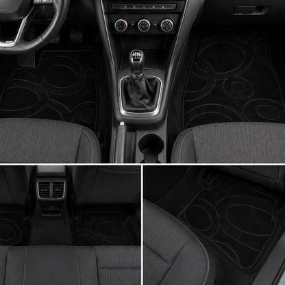 Set de 4 alfombras universales para auto — imagen 2