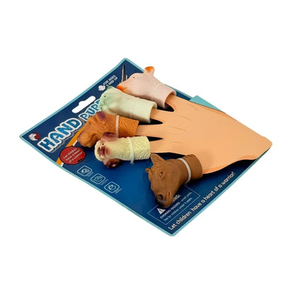 Guante con 5 títeres de dedo — imagen 1