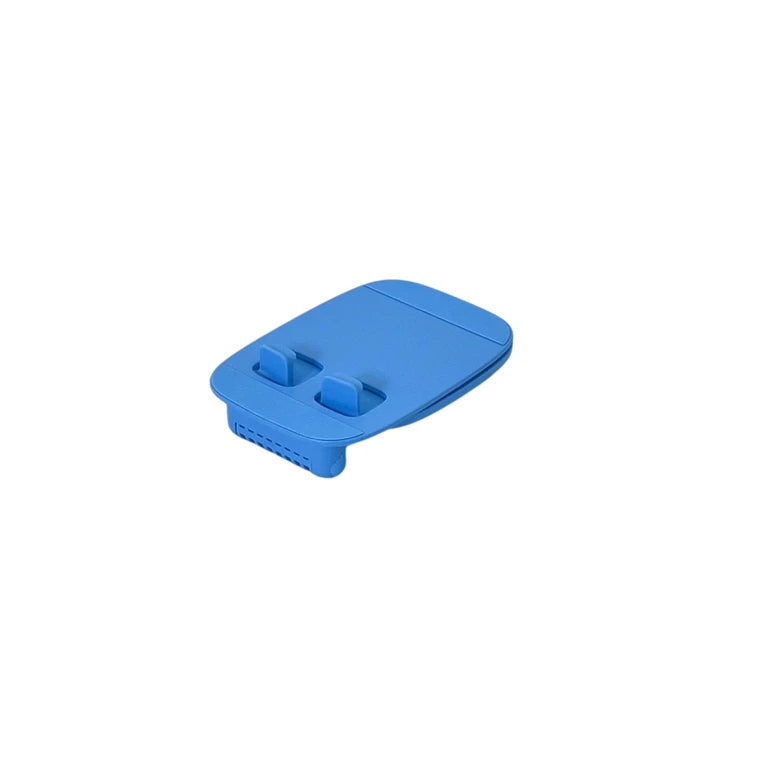 Soporte para Teléfono y Tablet Plegable – Ajustable en Ángulo, Diseño Compacto y Portátil, Plástico Resistente, Color Azul