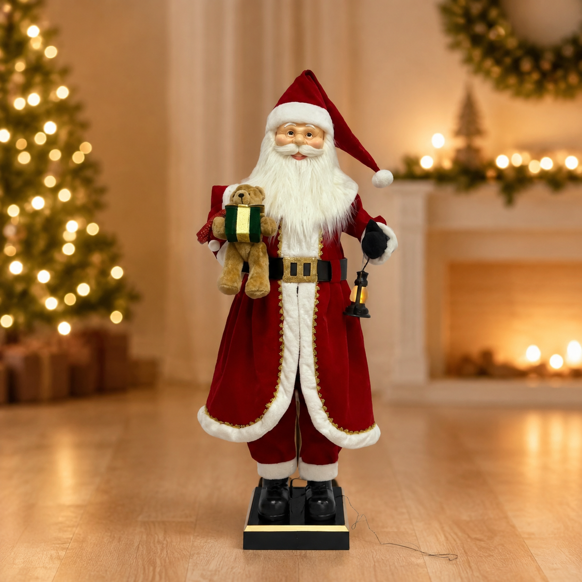 Figura decorativa de Papá Noel de 150 cm — 8820-4 — vista 1