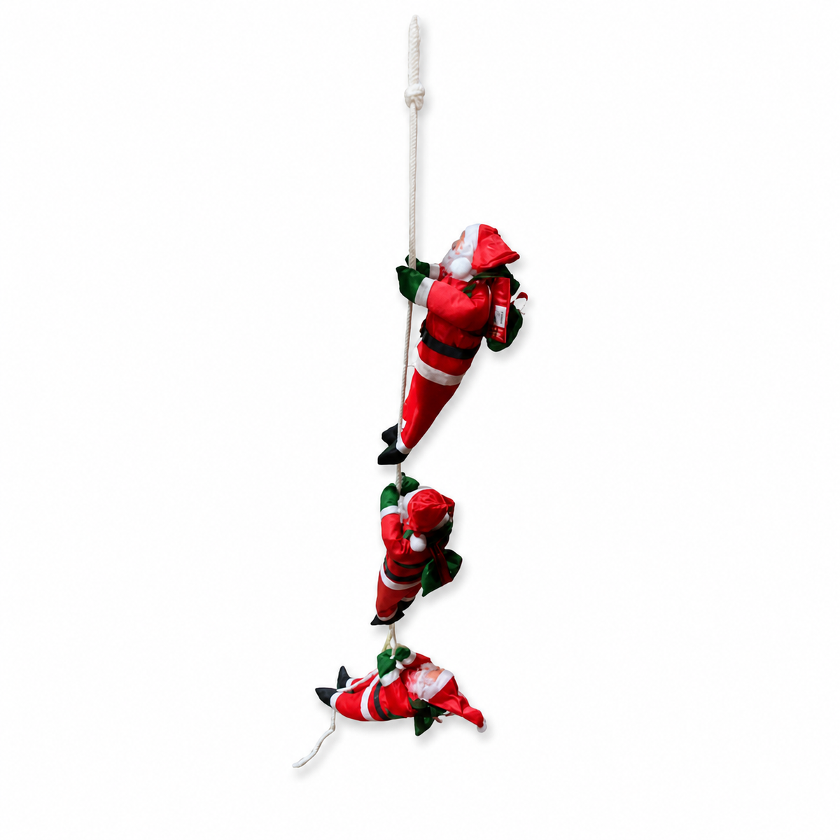 Papá Noel trepador colgante — 9903-92 sobre fondo blanco