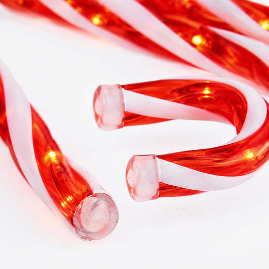 Detalle de Luces de bastón de caramelo de 64 cm — 9961-41