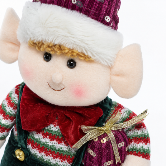 Detalle de Muñeco navideño estilo elfo — 9972-26