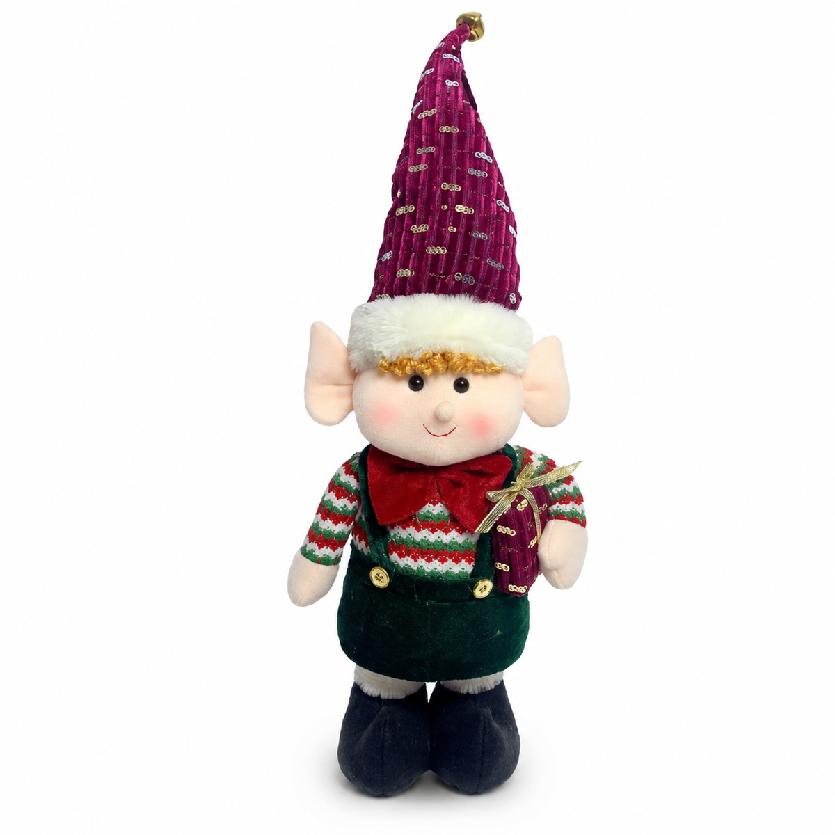 Muñeco navideño estilo elfo — 9972-26 sobre fondo blanco