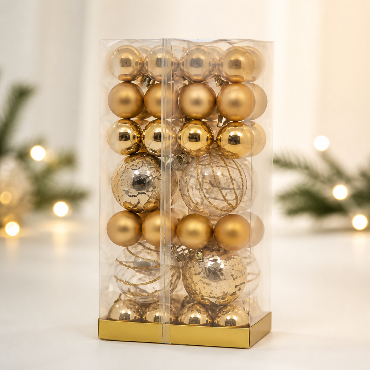 Set de esferas navideñas decorativas — 9993-102 — vista 1