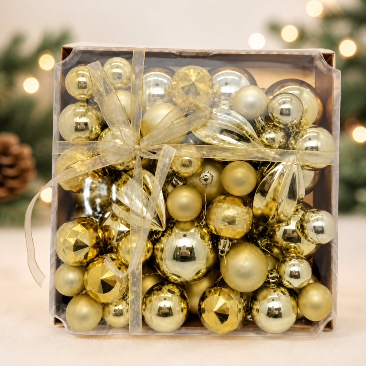 Set de esferas navideñas decorativas — 9993-24 — vista 1