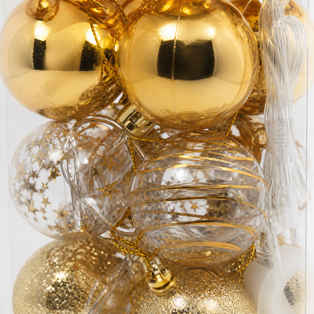 Detalle de Set de esferas navideñas decorativas — 9993-67