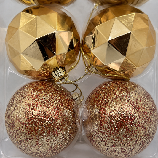 Detalle de Set de esferas navideñas decorativas — 9993-78