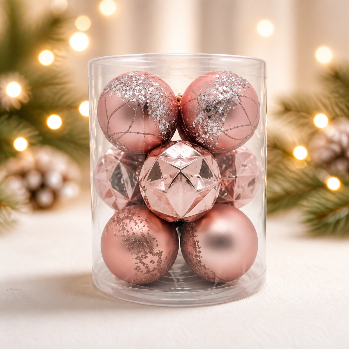 Set de esferas navideñas decorativas — 9993-80 — vista 1