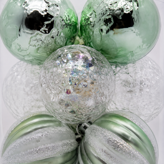 Detalle de Set de esferas navideñas decorativas — 9993-81