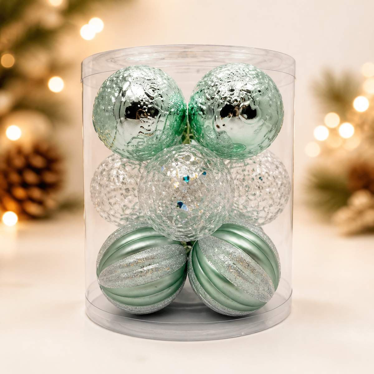 Set de esferas navideñas decorativas — 9993-81 — vista 1
