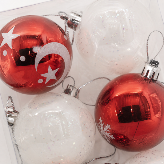 Detalle de Set de esferas navideñas decorativas — 9993-83