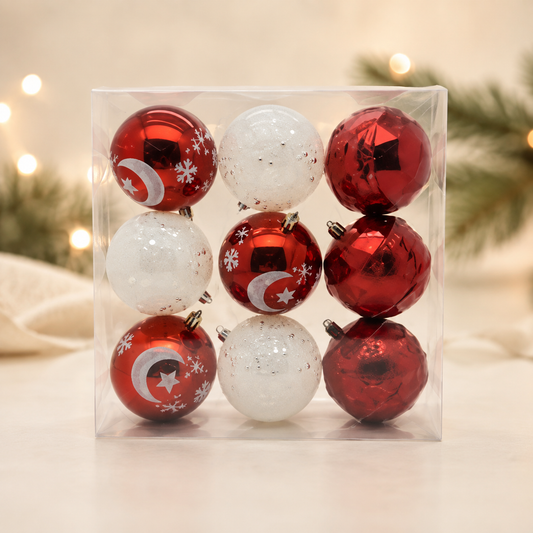 Set de esferas navideñas decorativas — 9993-83 — vista 1