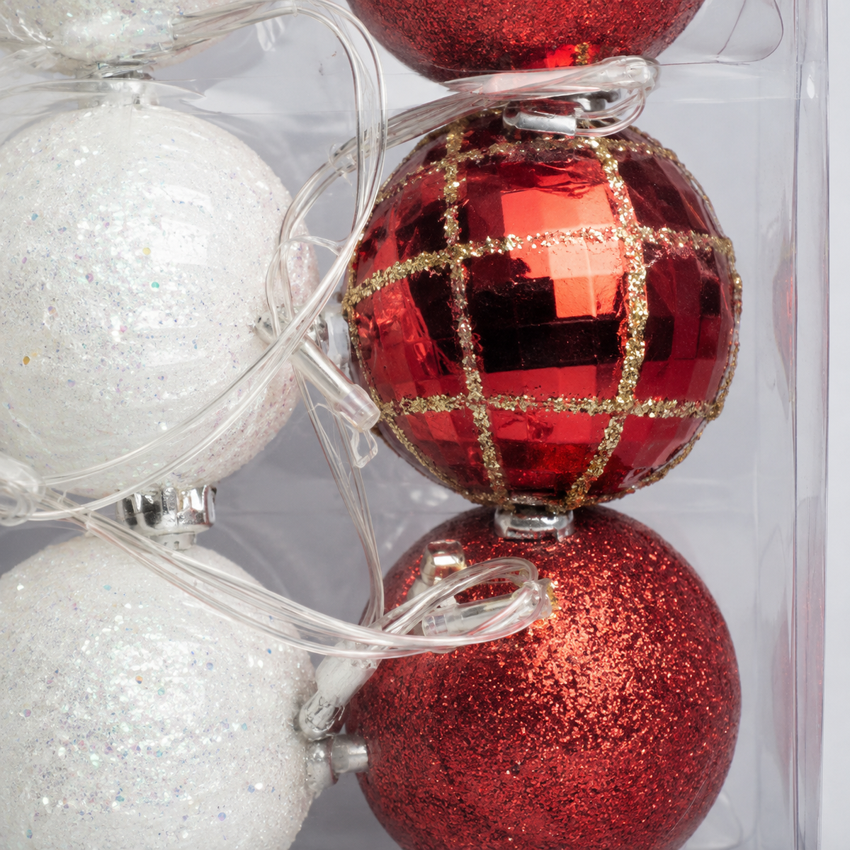 Detalle de Set de esferas navideñas decorativas — 9993-84
