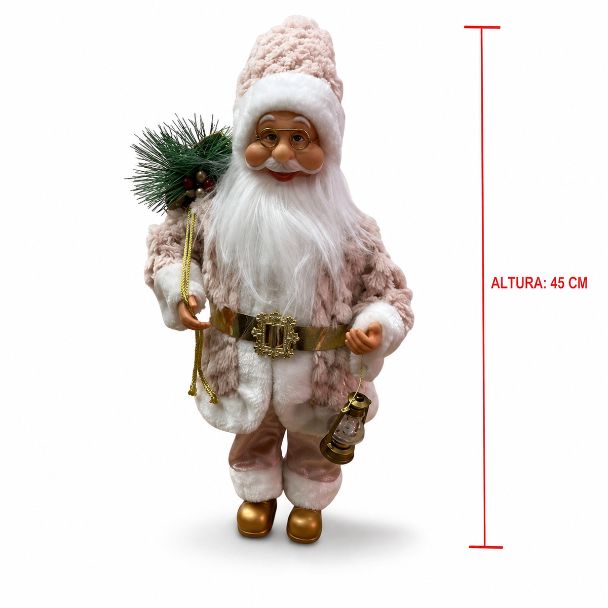 Figura de Papá Noel de 45 cm — 9997-11 sobre fondo blanco