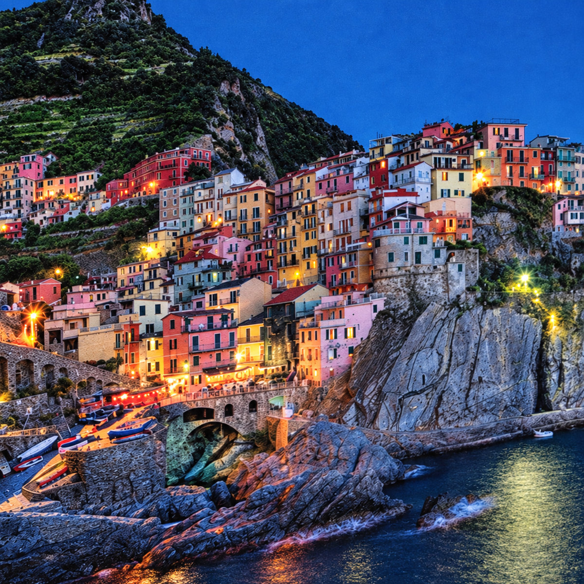 Rompecabezas Cinque Terre, 1000 piezas GXF1000-27B — detalle del producto