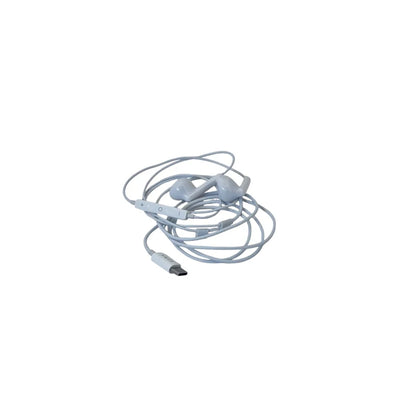 Audífonos con Cable Ezra USB-C, con Micrófono y Control en el Cable, Disponibles en Blanco y Negro