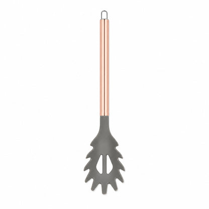 Utensilio de Cocina para Pasta de Silicona, Mango Ergonómico, Resistente a la Temperatura, Diseño Moderno Rose Gold