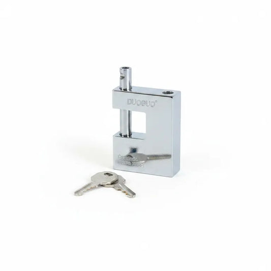 Candado metálico de seguridad 70 mm con 2 llaves — imagen 1